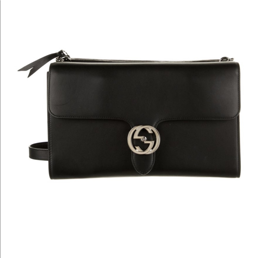Interlocking GG shoulder bag